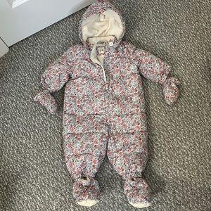 6-12 month baby gap snow suit